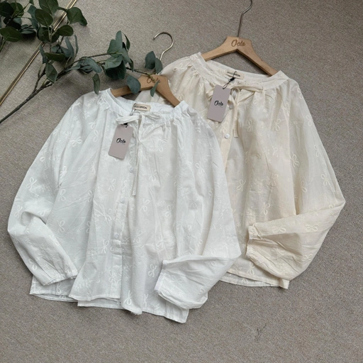 Image of Oclo Lacery Blouse Series Casual Basic Dailywear