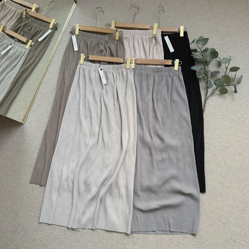 Image of Oclo Skirt Plisk Span Casual Basic Dailywear