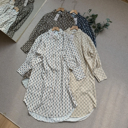 Image of Oclo Falguni Tunic Pattern Casual Basic Dailywear