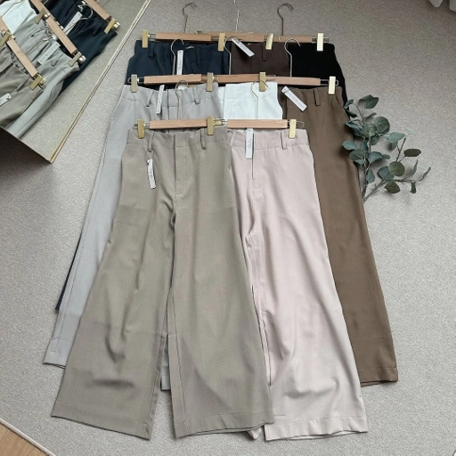 Image of Oclo Hiago Cullotes Basic Casual Loose Dailywear