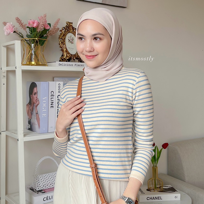 ITSMOSTLY - Lucy Stripe Knit (Knit Premium)