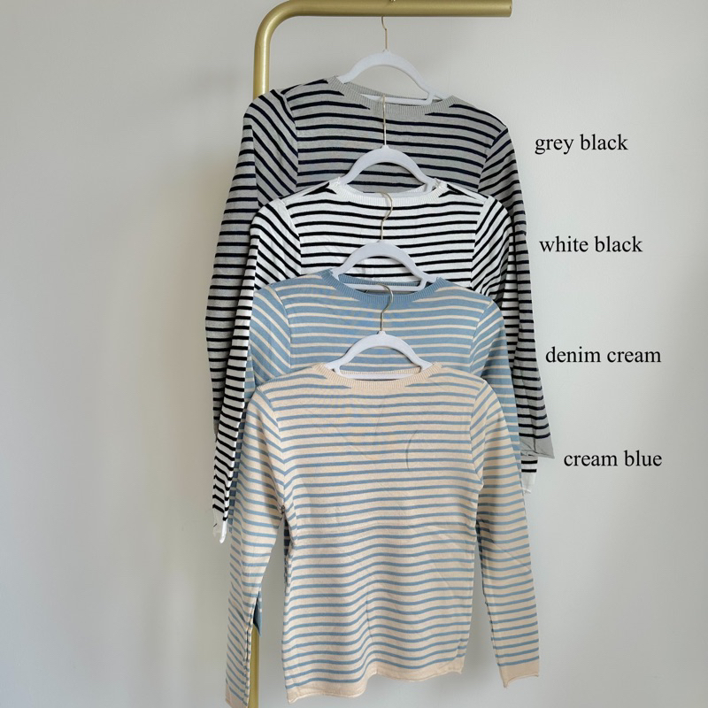 ITSMOSTLY - Lucy Stripe Knit (Knit Premium)