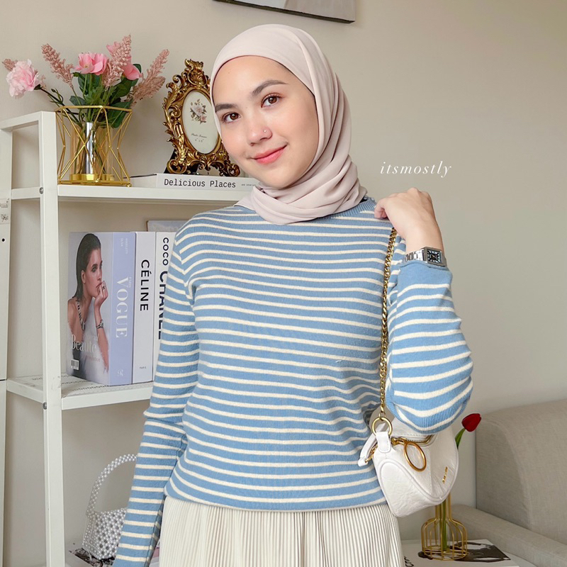 ITSMOSTLY - Lucy Stripe Knit (Knit Premium)
