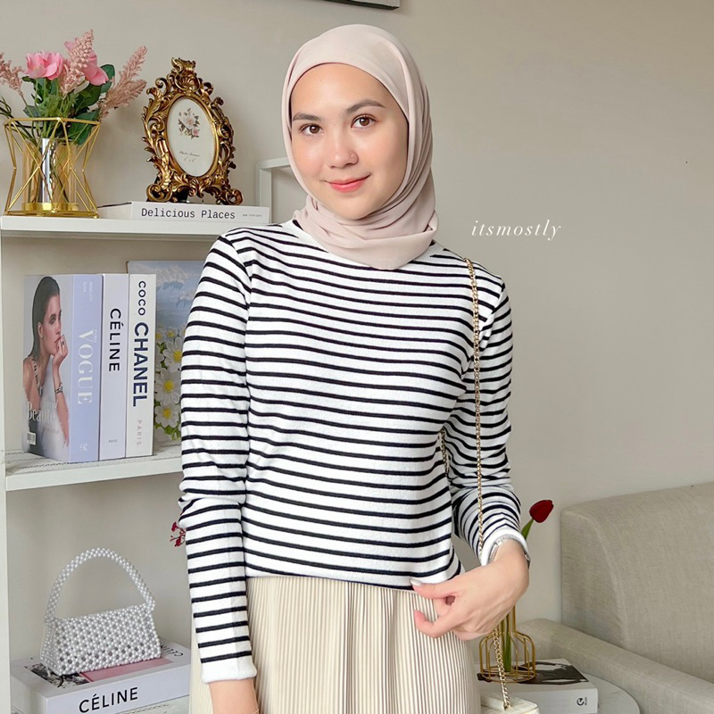 ITSMOSTLY - Lucy Stripe Knit (Knit Premium)