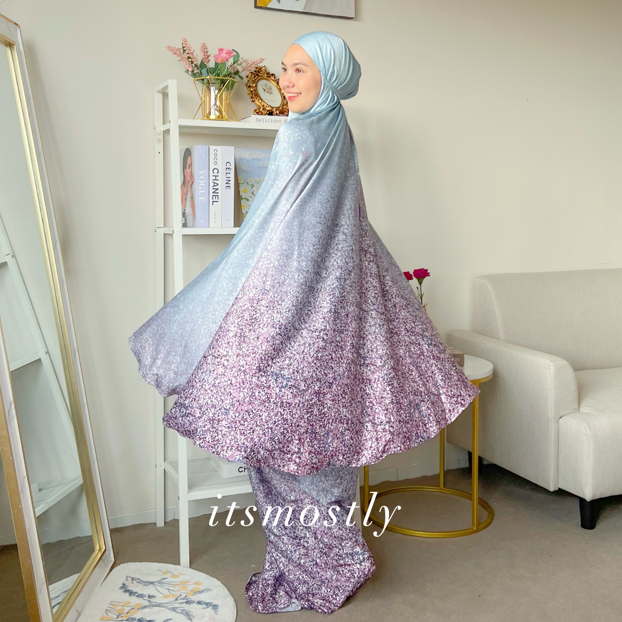 ITSMOSTLY - Fairy Prayer Set (Mukena SIlk Gradasi Viral)