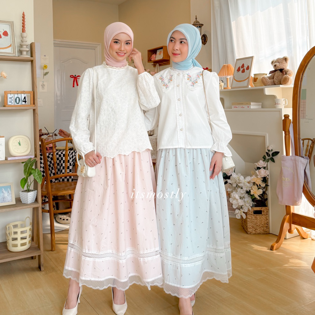 ITSMOSTLY - Yuna Skirt (Rok Korean Style)