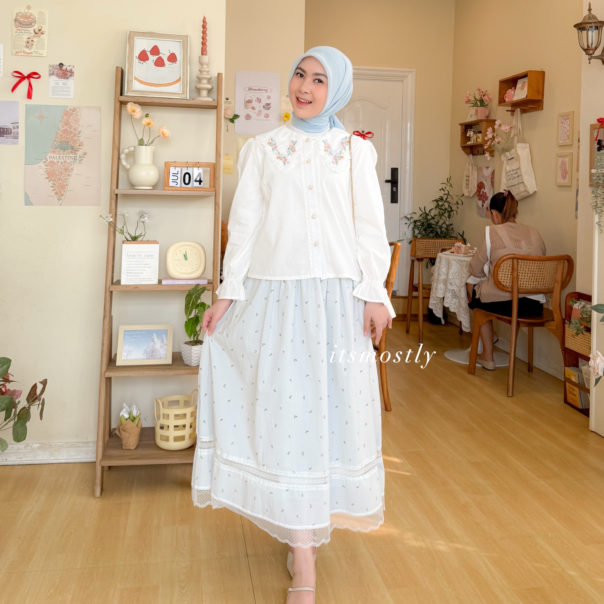ITSMOSTLY - Yuna Skirt (Rok Korean Style)