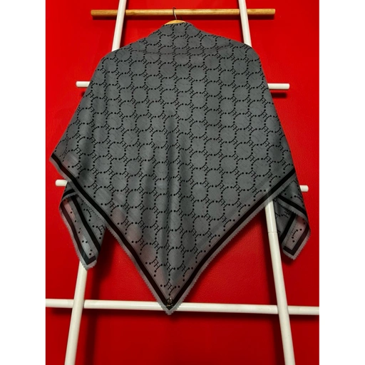 Image of Fazagi Hijab - Series Monogram Grey