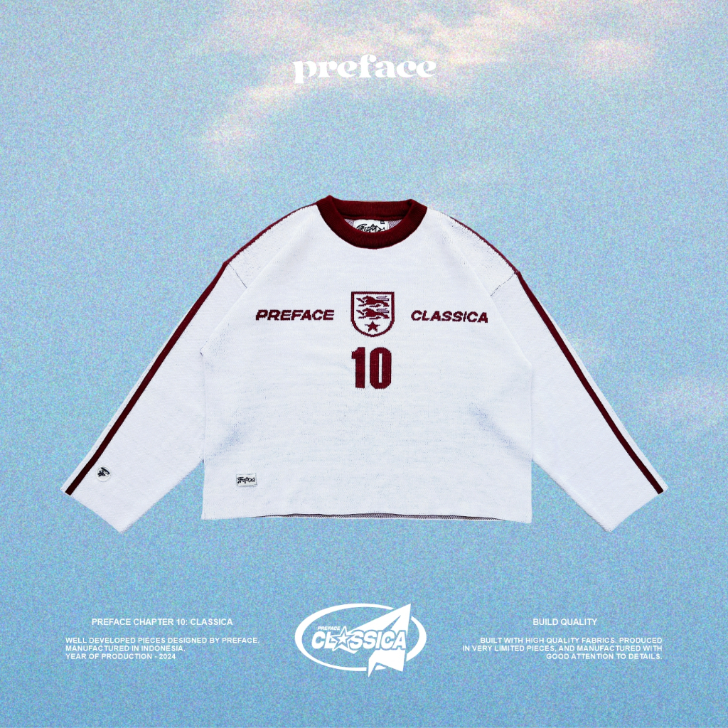 トップス BUTCHER PRODUCTS ATLAST FOOTBALL KNIT 38 BUTCHER PRODUCTS FOOTBALL KNIT BUTCHER PRODUCTS ATLAST FOOTBALL