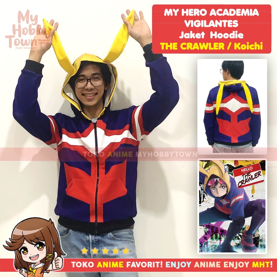 Koichi All Might Pullover Jaket Hoodie Anime Boku No Hero Academia