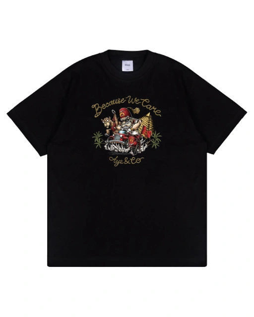 Image of AYE & CO - Circo Black Tees