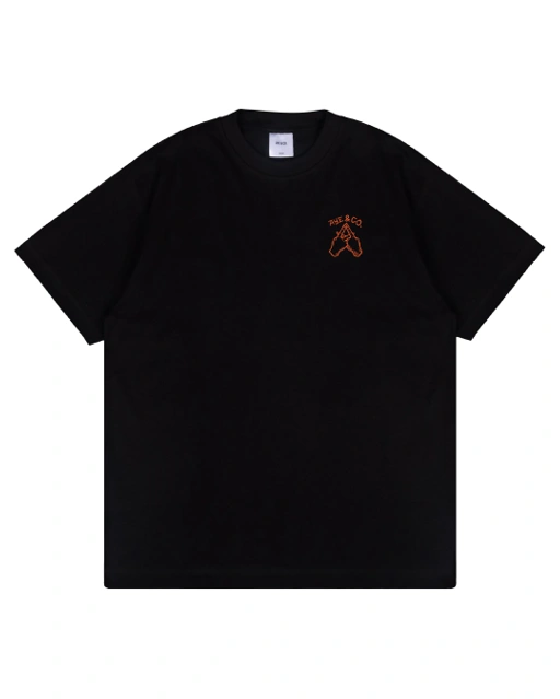 Image of AYE & CO - Signe Black Tees