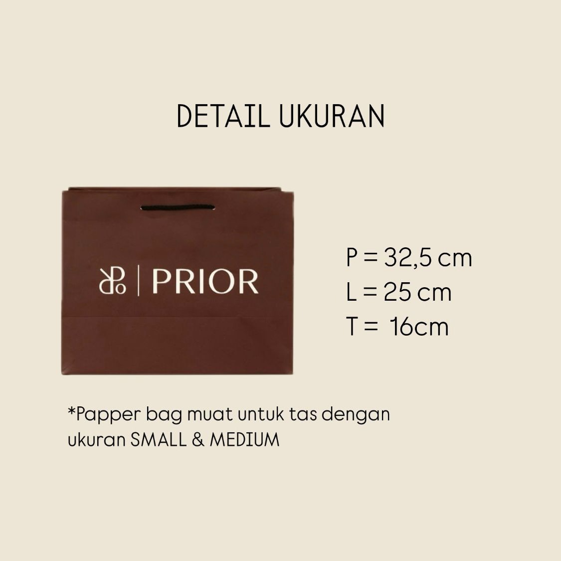 PREMIUM PAPER BAG PRIOR