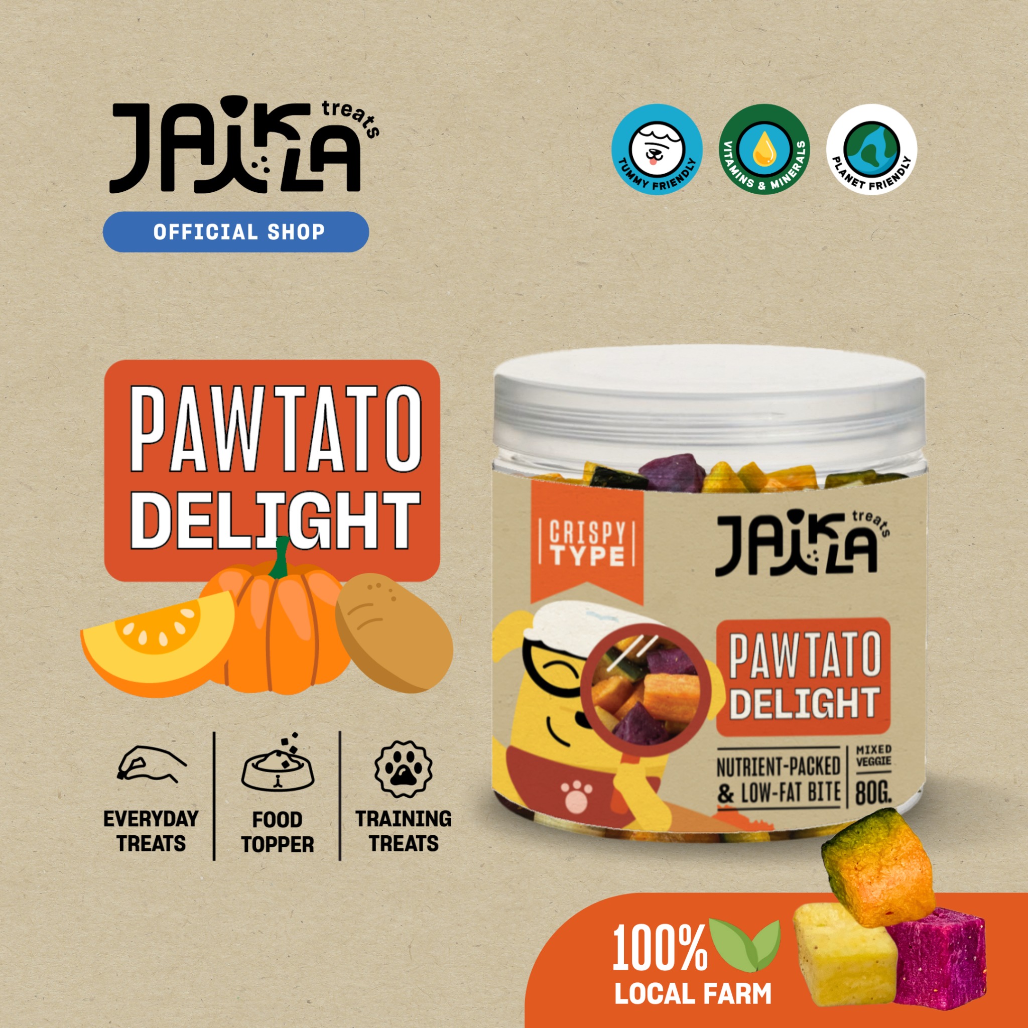 JAIKLA Pawtato Delight