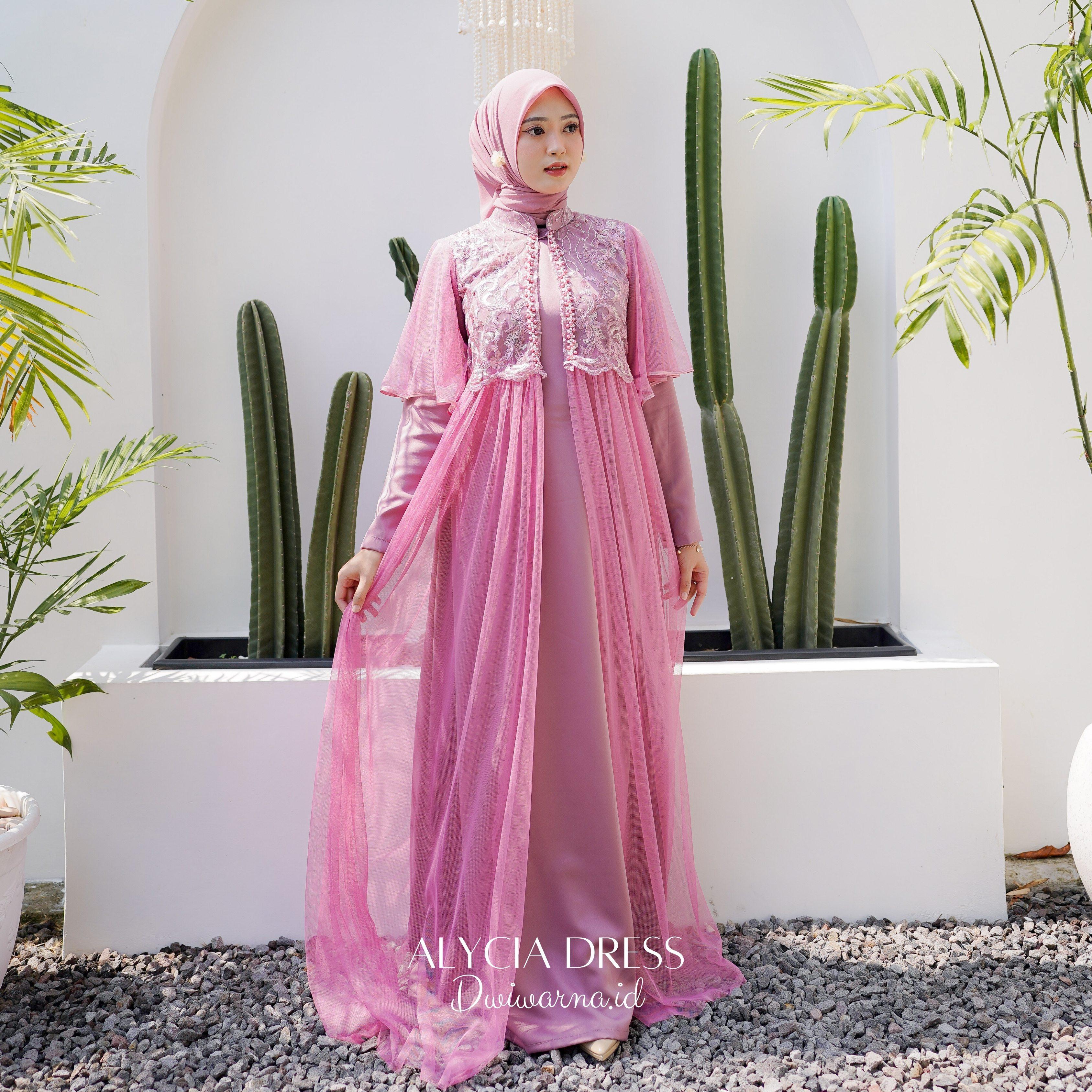 Alycia Dress Kondangan Ekonomis by Dwiwarna