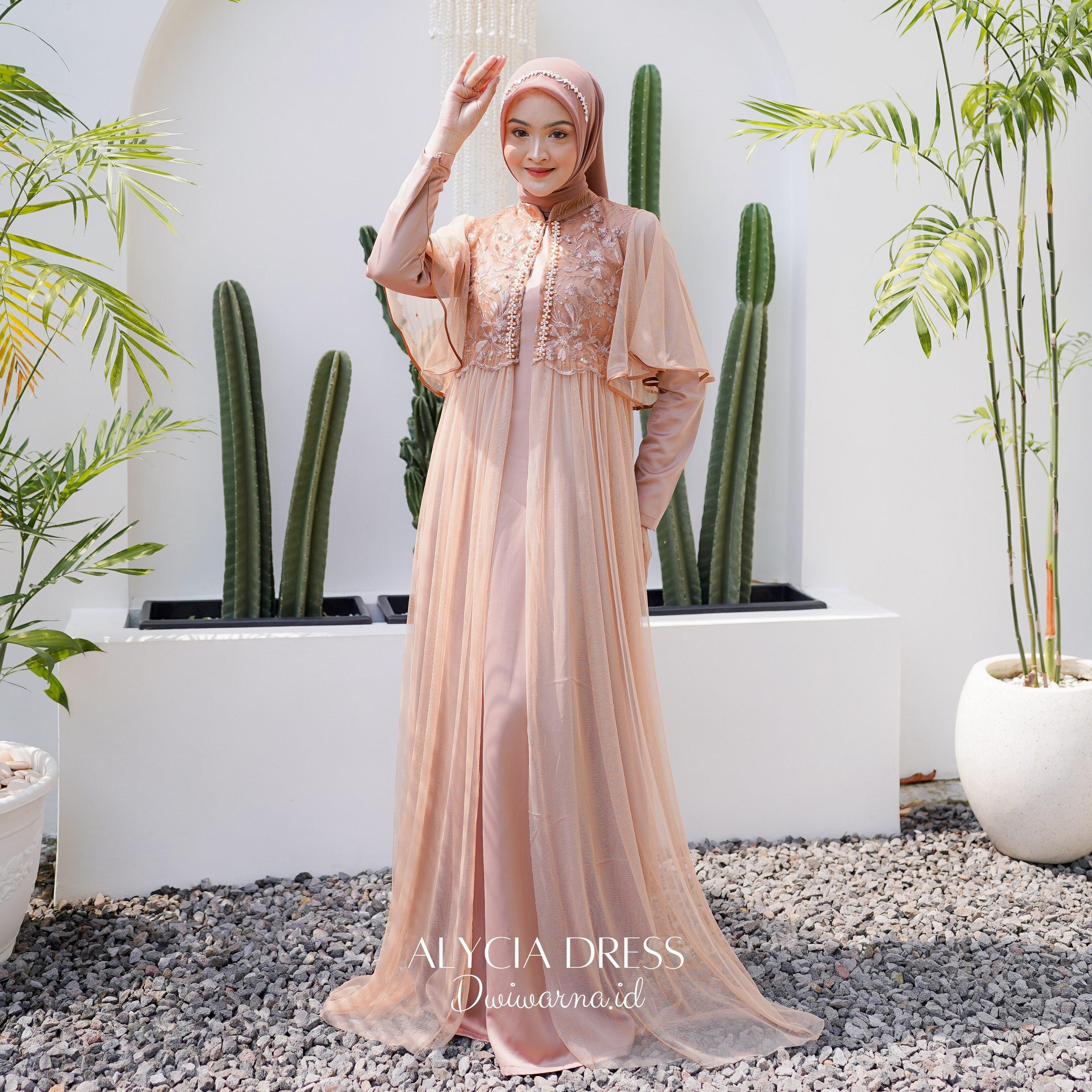 Alycia Dress Kondangan Ekonomis by Dwiwarna