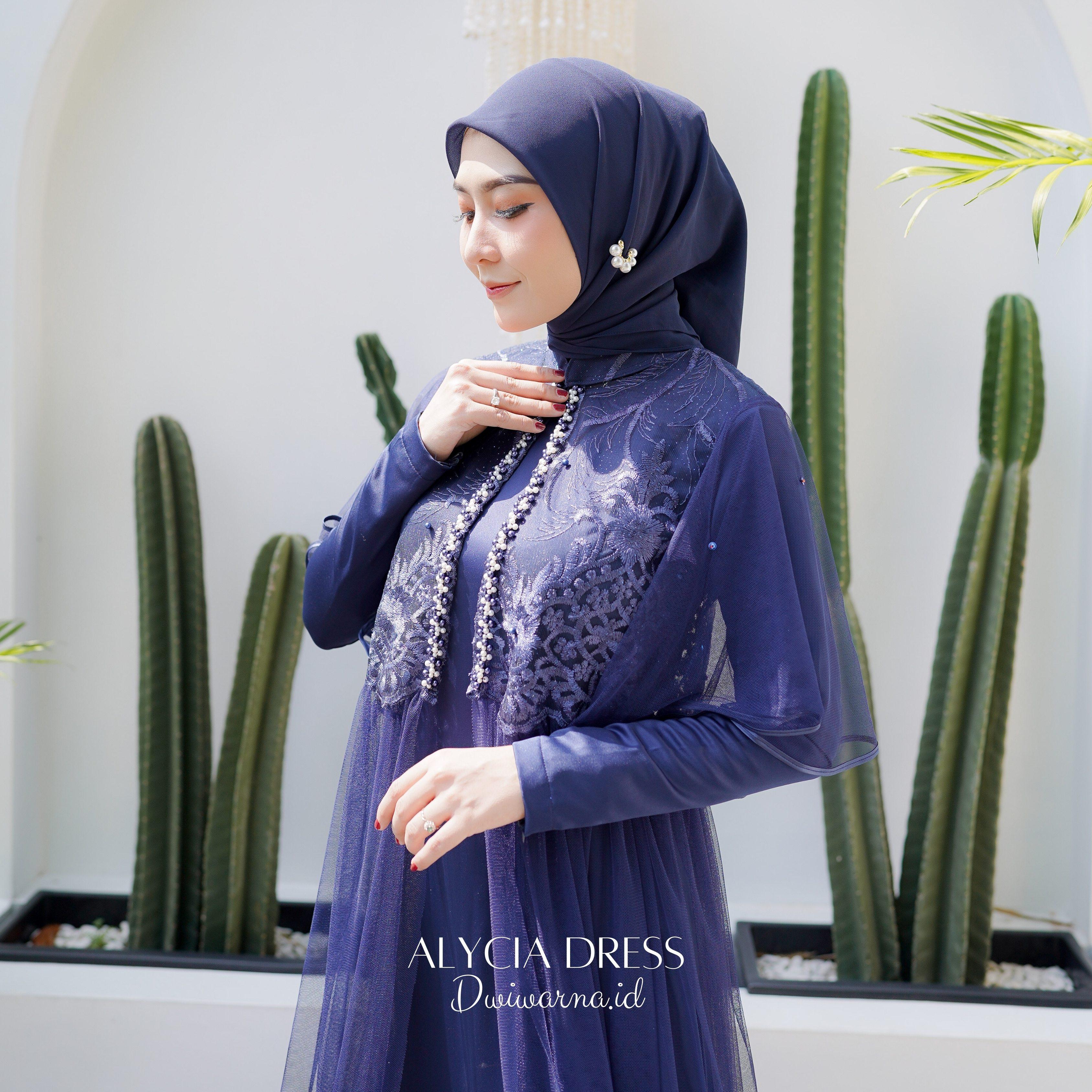 Alycia Dress Kondangan Ekonomis by Dwiwarna