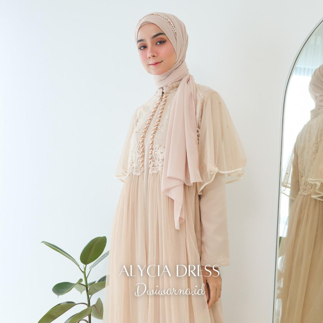 Alycia Dress Kondangan Ekonomis by Dwiwarna
