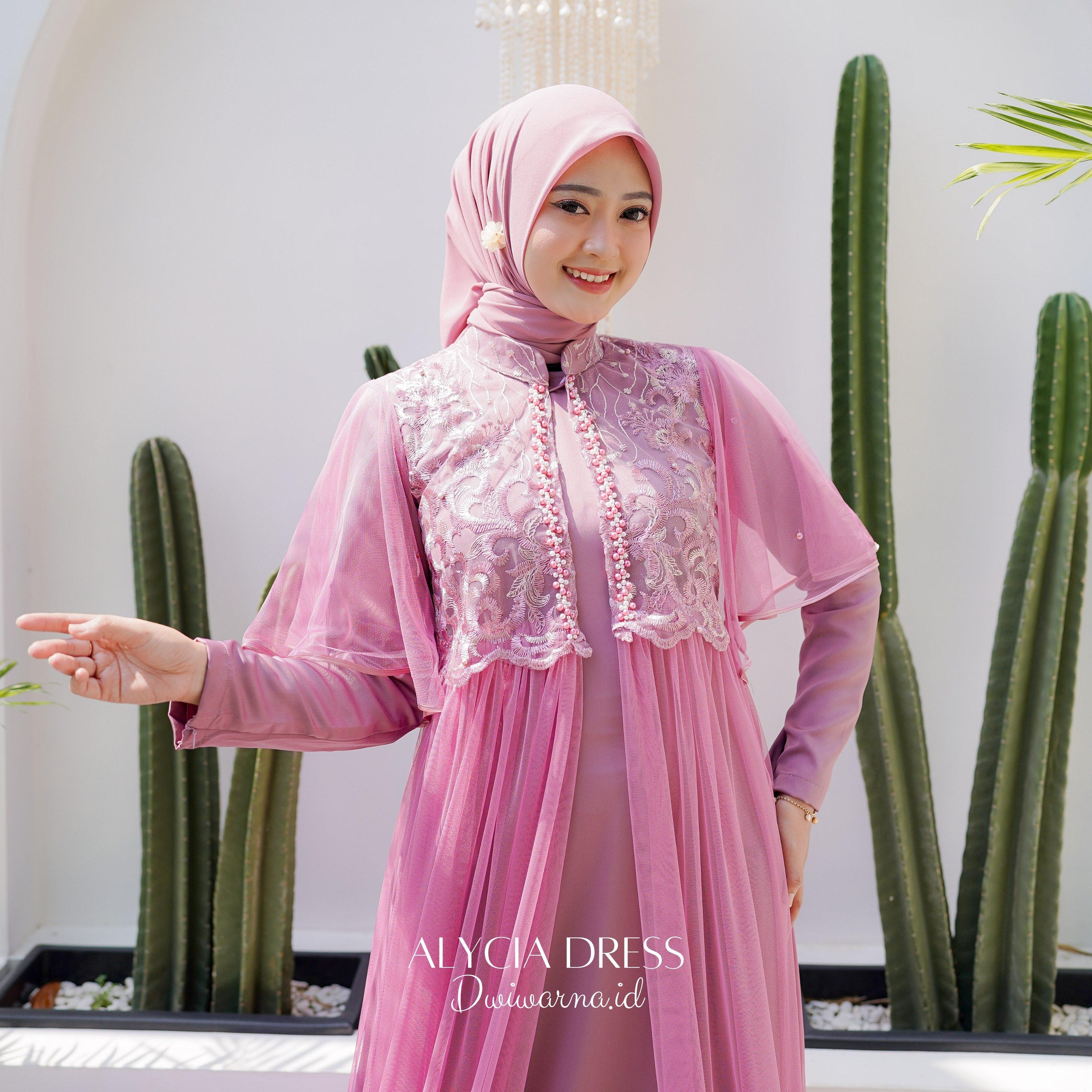Alycia Dress Kondangan Ekonomis by Dwiwarna