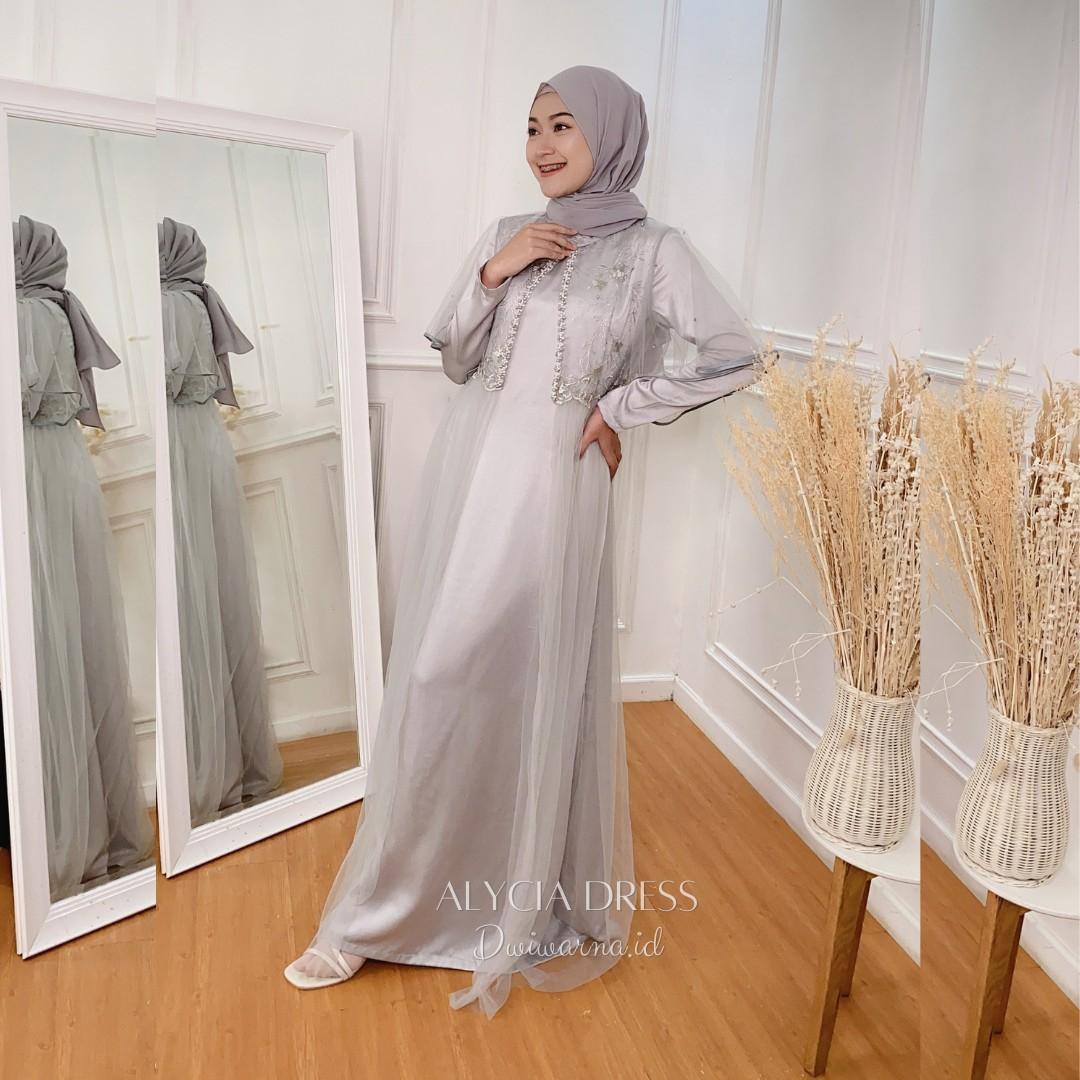 Alycia Dress Kondangan Ekonomis by Dwiwarna