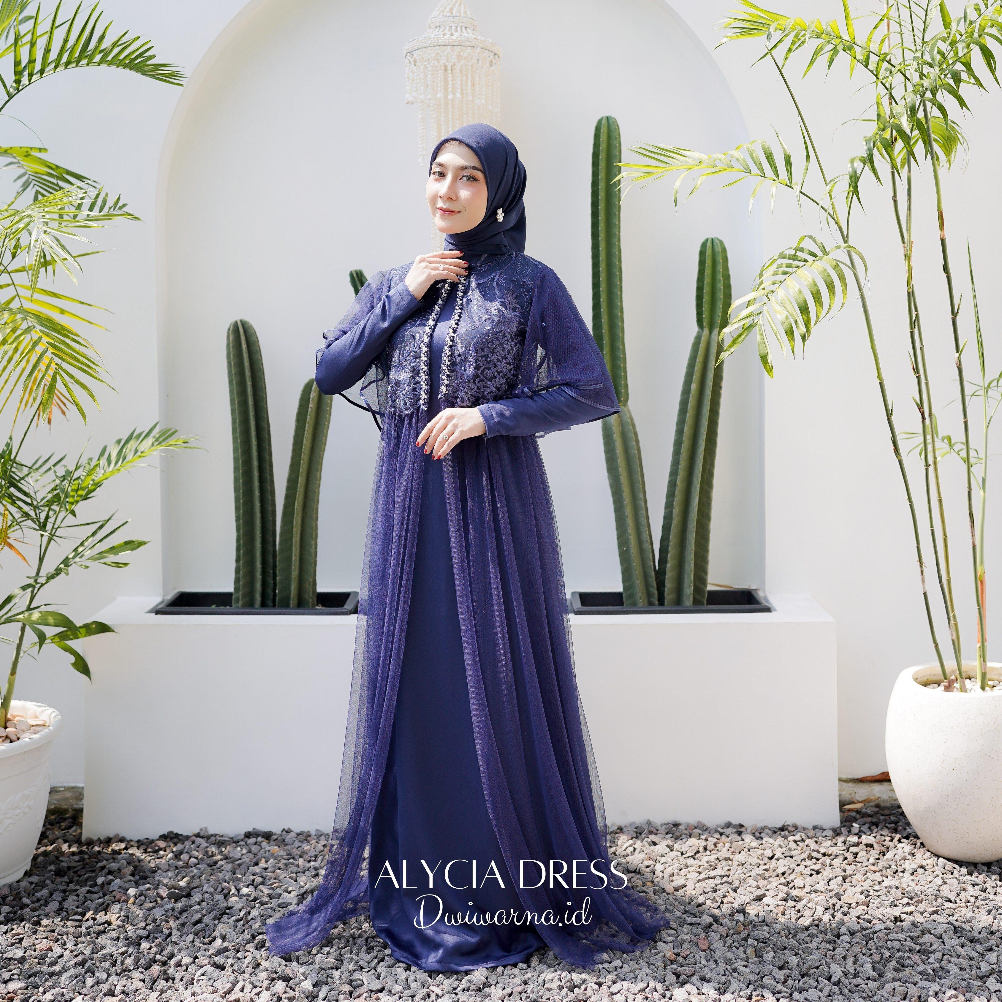 Alycia Dress Kondangan Ekonomis by Dwiwarna