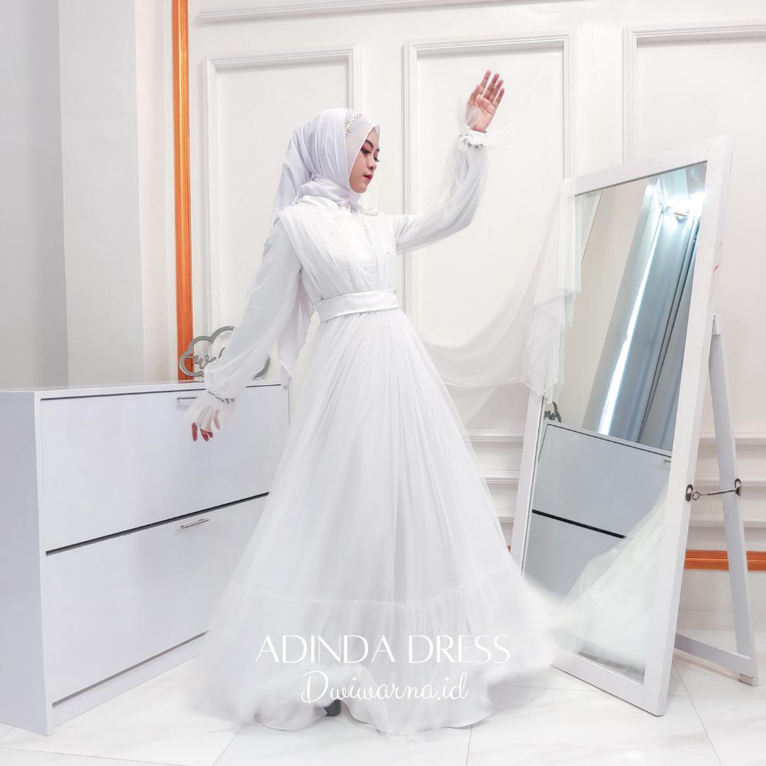 Adinda dress by @dwiwarna.id Kancing Muslim