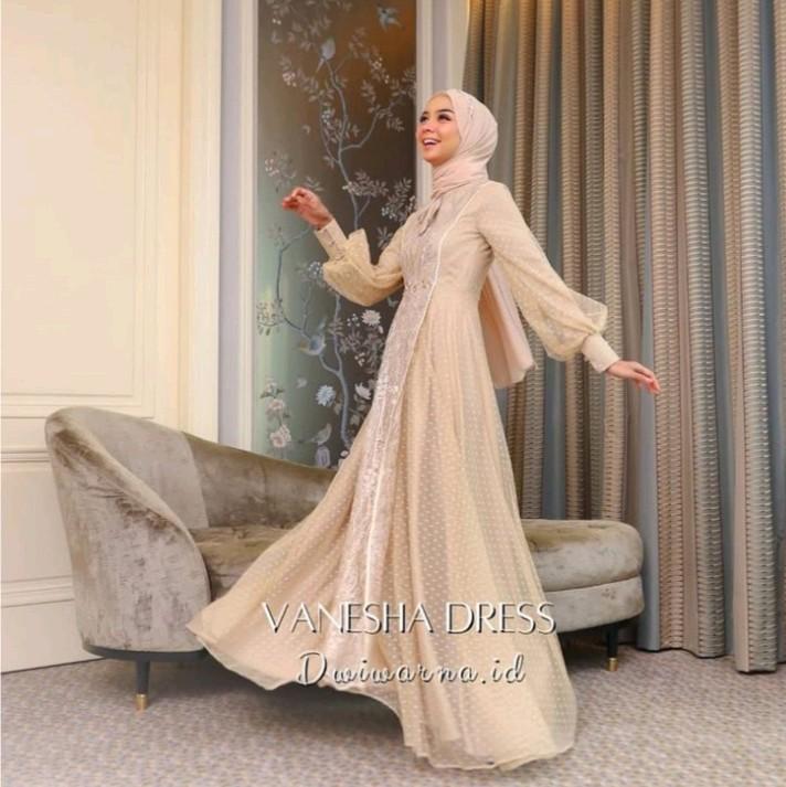 Vanesha Dress By @dwiwarna.id