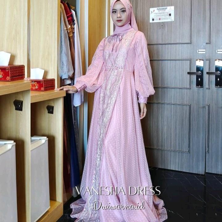 Vanesha Dress By @dwiwarna.id