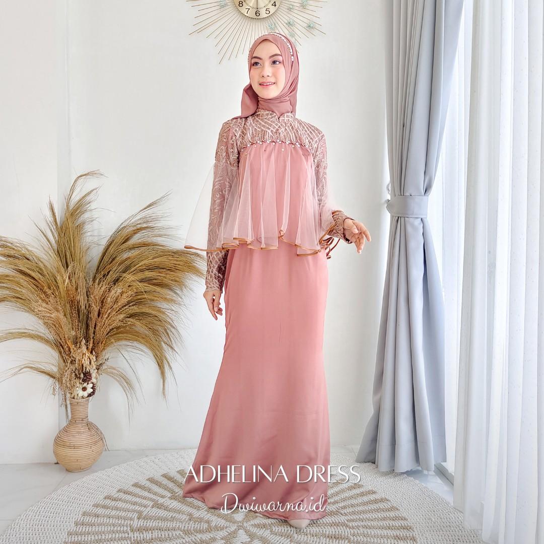 Adhelina Dress By @dwiwarna.id