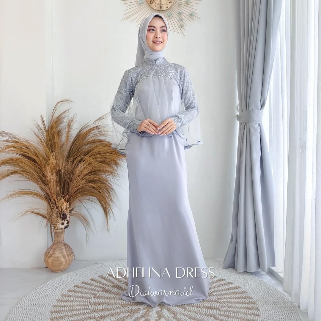 Adhelina Dress By @dwiwarna.id