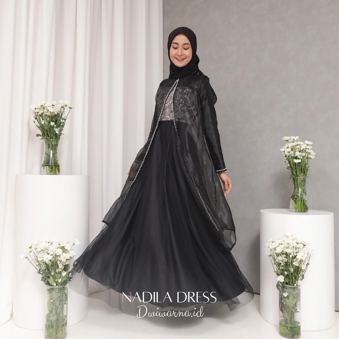 Nadila Dress Kondangan Inner Outer by Dwiwarna