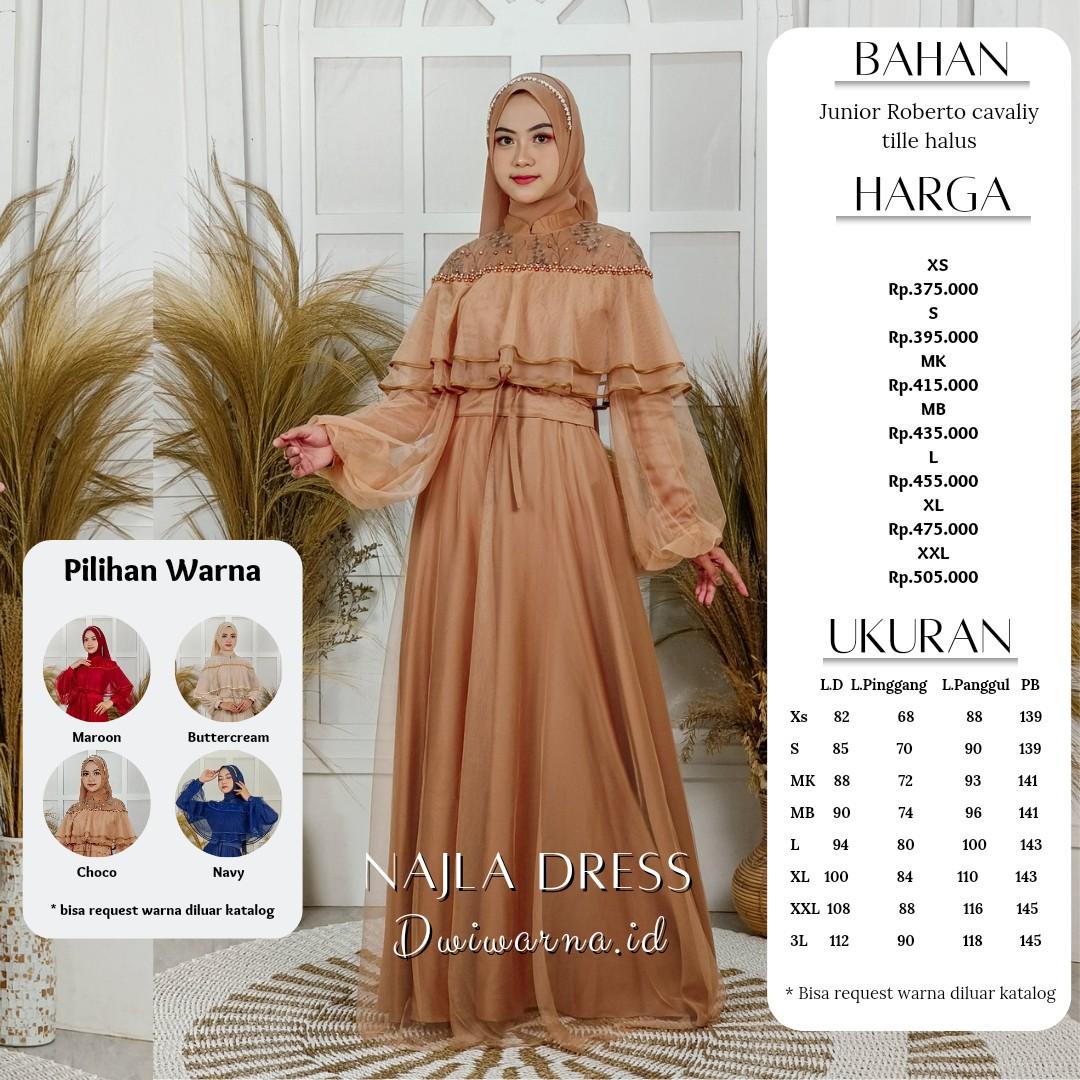 Najla Dress Kondangan by Dwiwarna