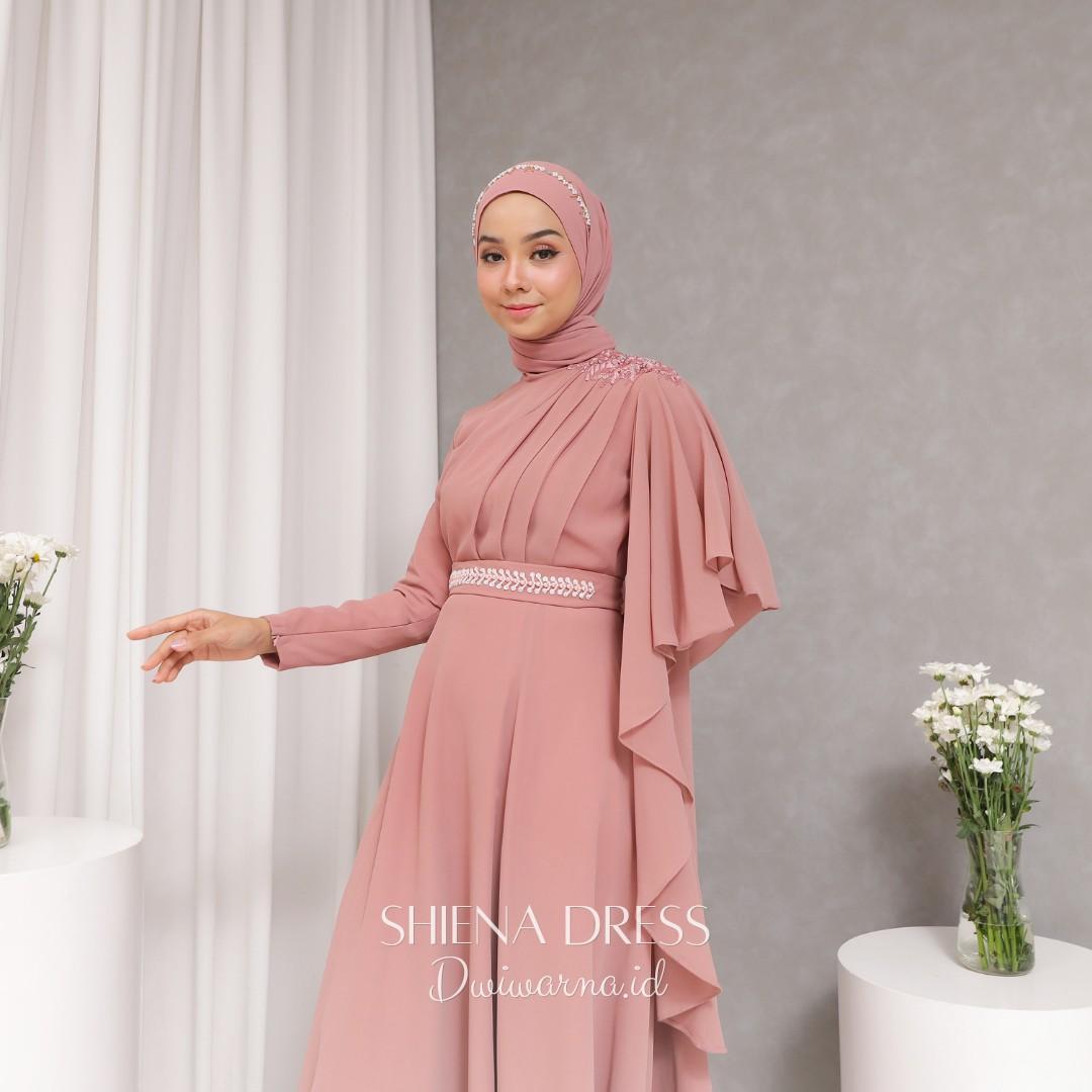 Shiena Dress Kondangan Cerruti babby doll by Dwiwarna