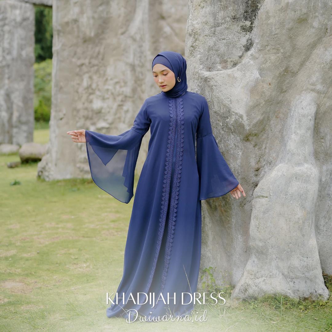 Khadijah Dress Lebaran Muslim A Line