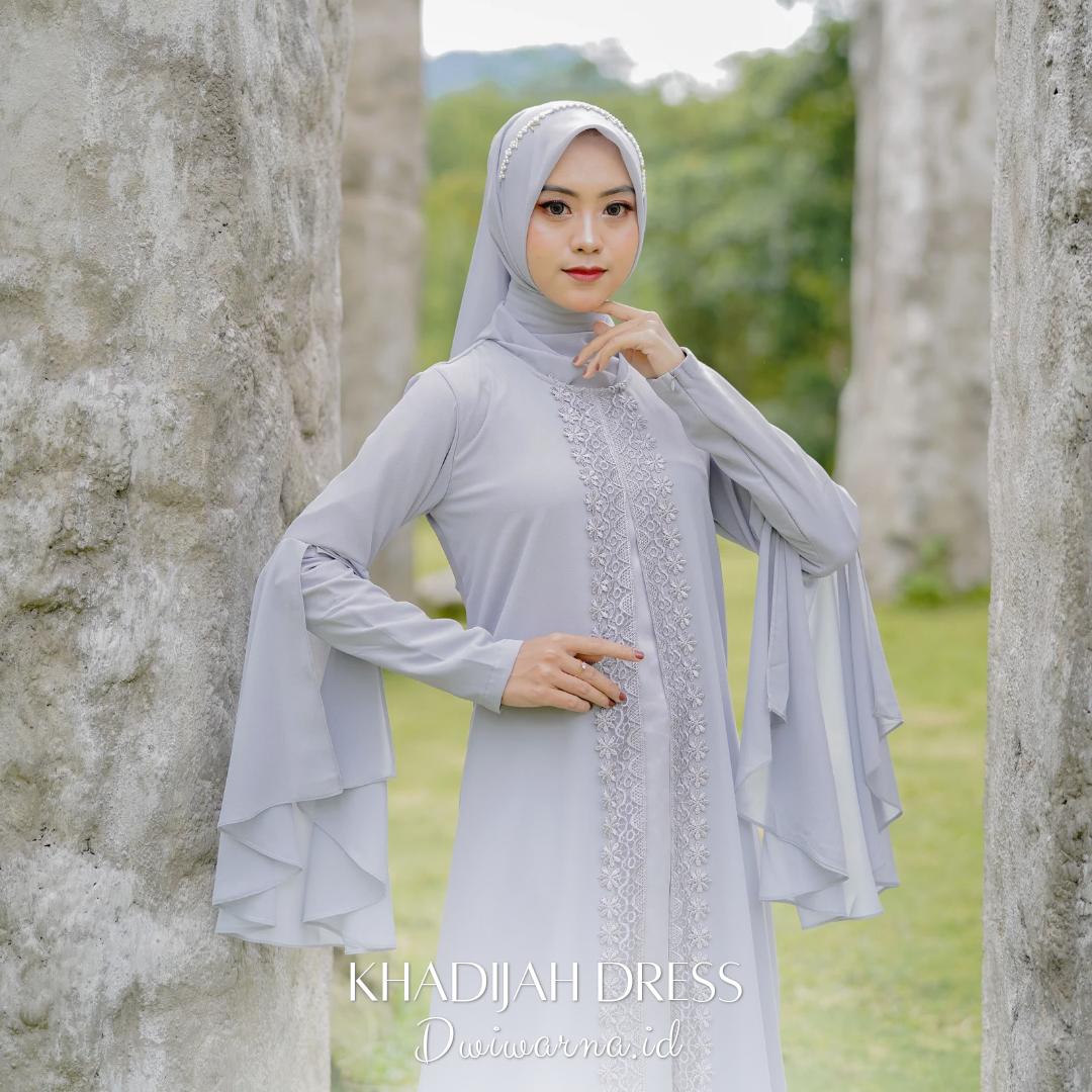 Khadijah Dress Lebaran Muslim A Line