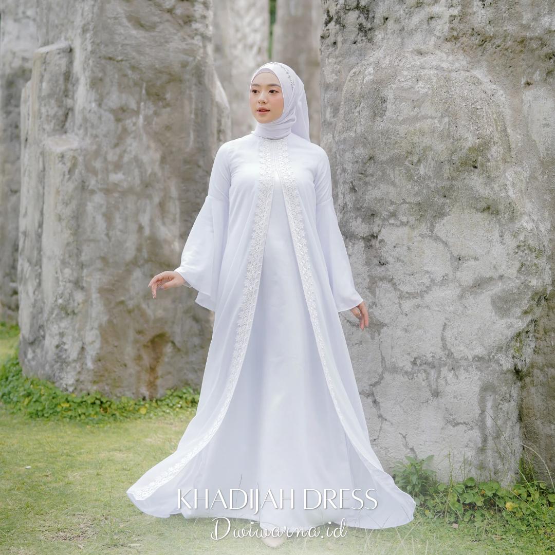 Khadijah Dress Lebaran Muslim A Line