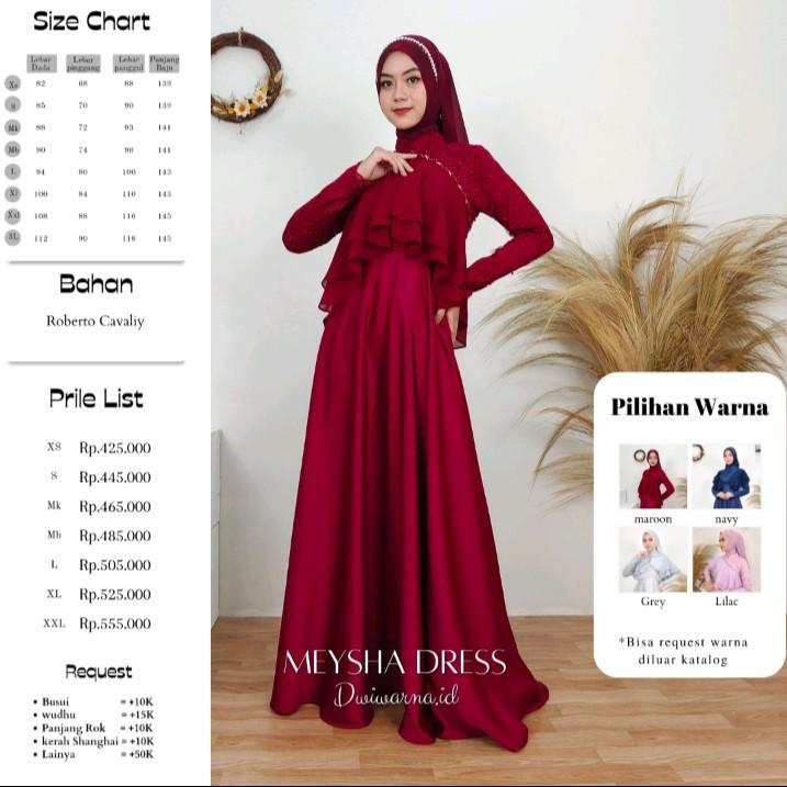 Meysha Dress Kondangan by Dwiwarna