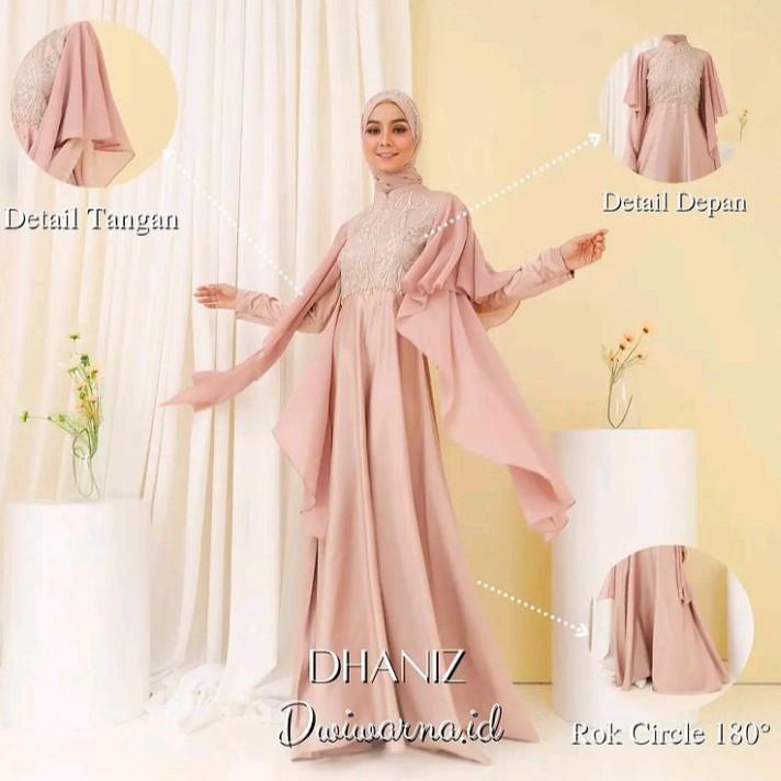 Dhaniz Dress kondangan by Dwiwarna