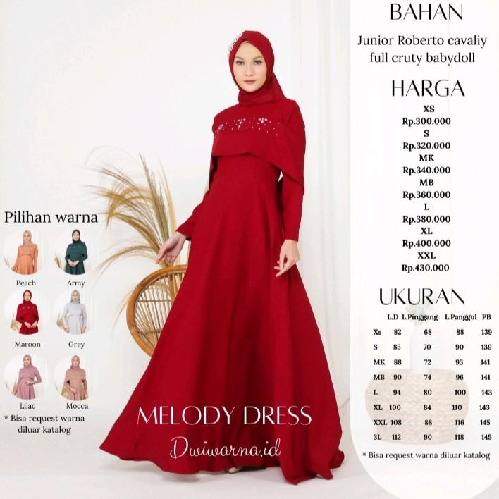 Melody Dress Kondangan by Dwiwarna