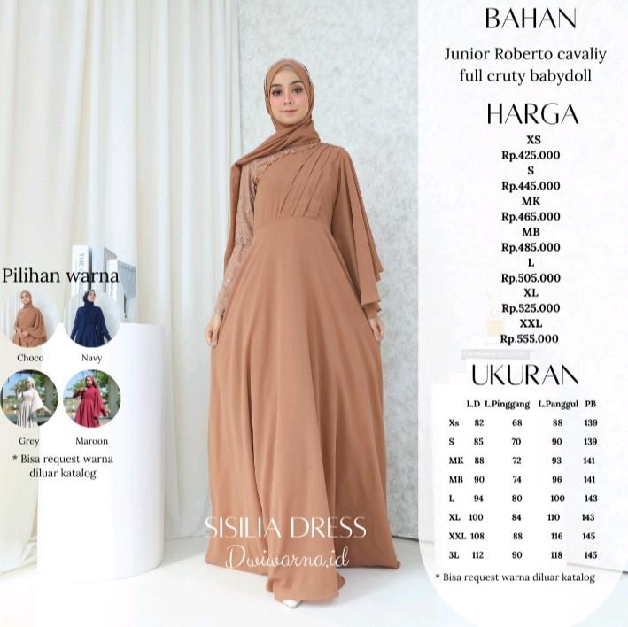 Sisilia Dress Kondangan by Dwiwarna