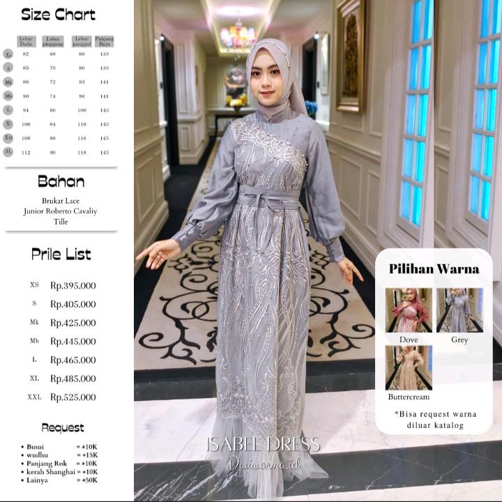 Isabel Dress Kondangan Mermaid by Dwiwarna