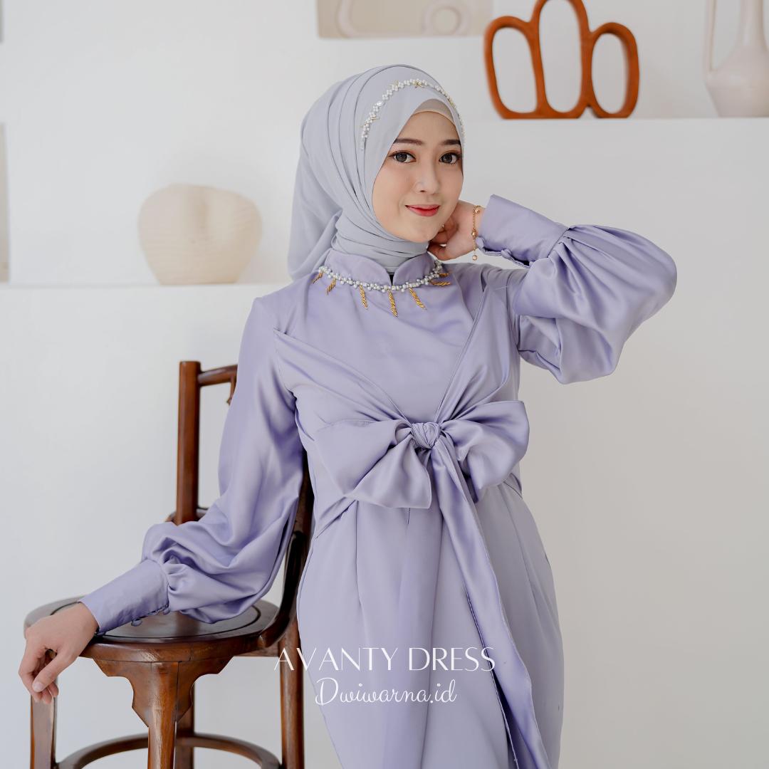 Avanty Dress by @dwiwarna.id
