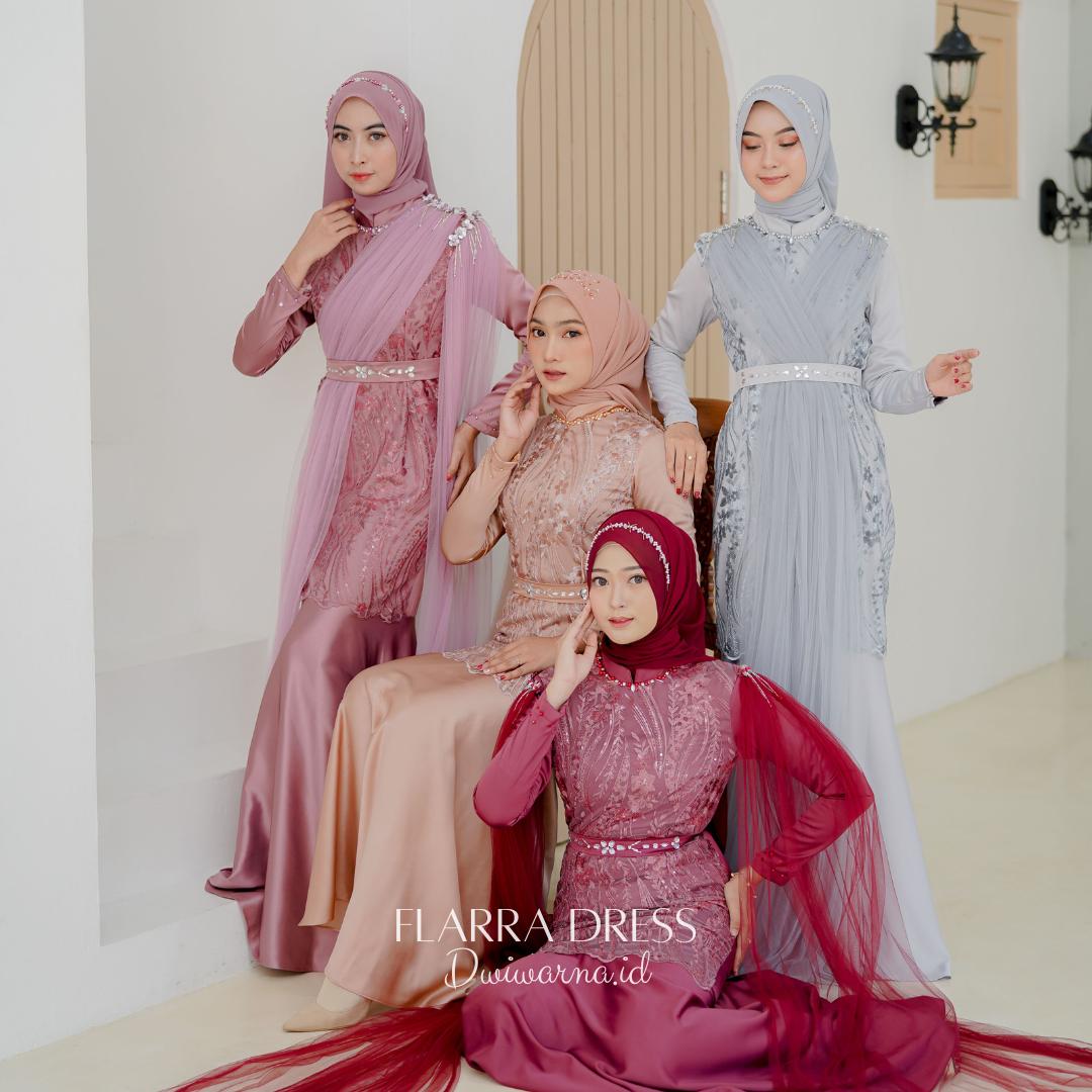 Flarra Dress by @dwiwarna.id