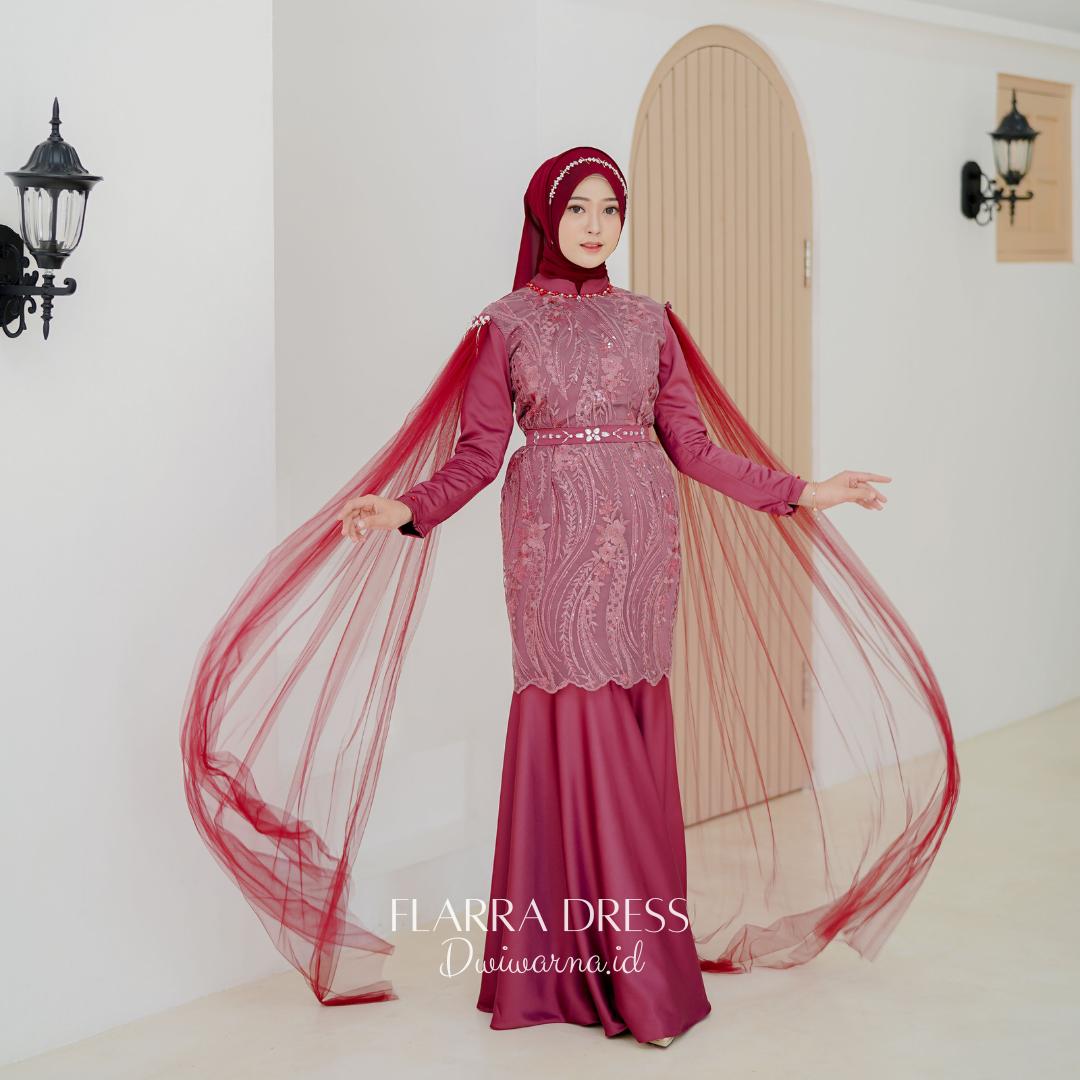 Flarra Dress by @dwiwarna.id