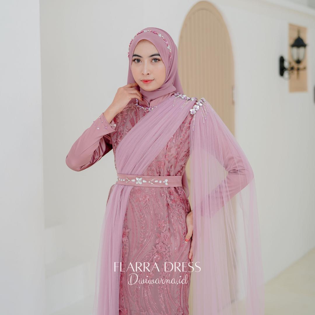 Flarra Dress by @dwiwarna.id