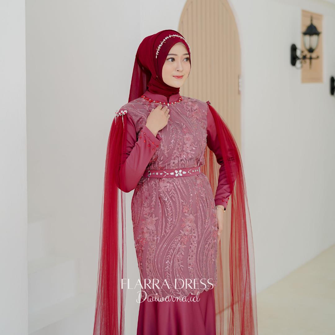 Flarra Dress by @dwiwarna.id