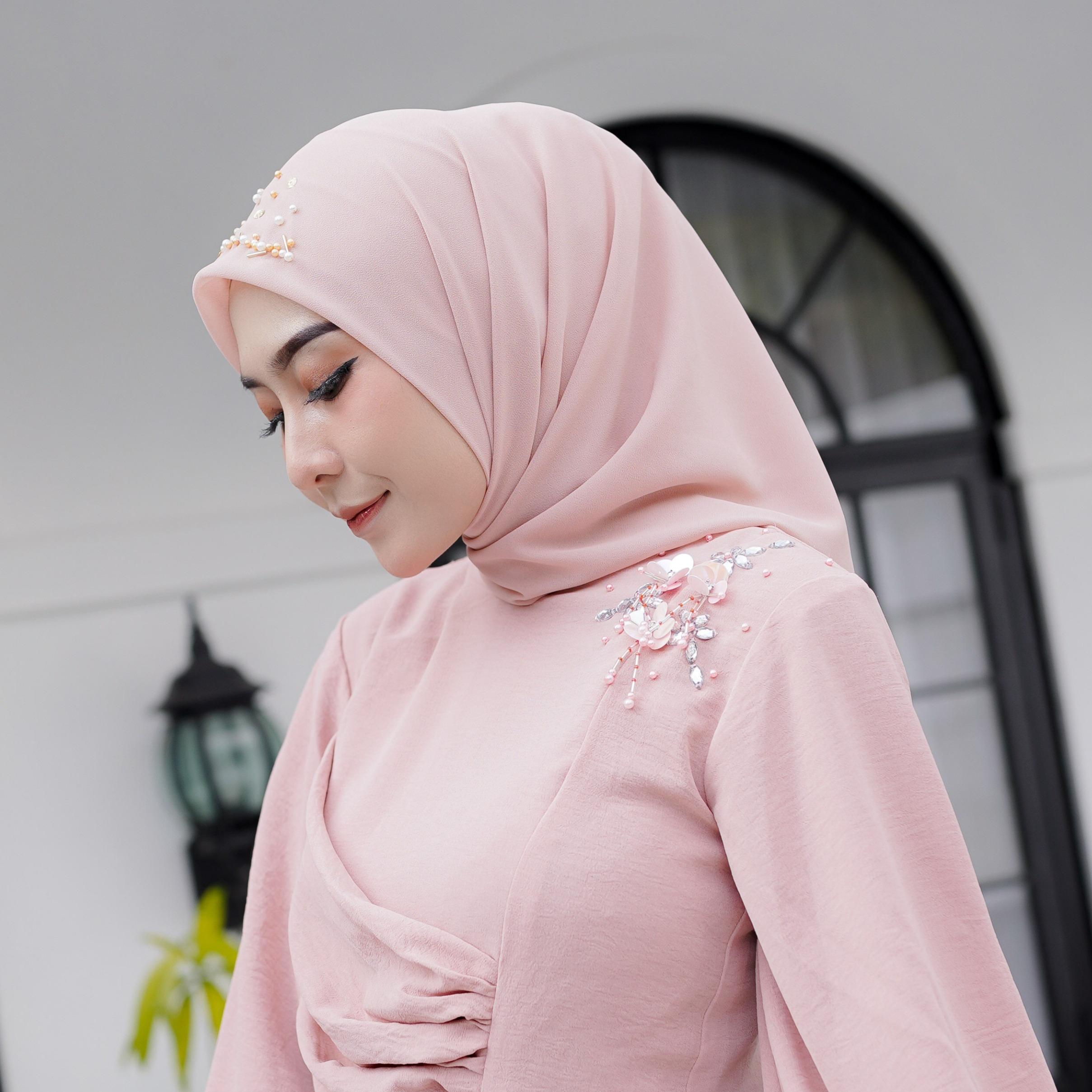 HIJAB Payet Ameena By dwiwarna / JILBAB PAYET Empat Segi Square Muslim