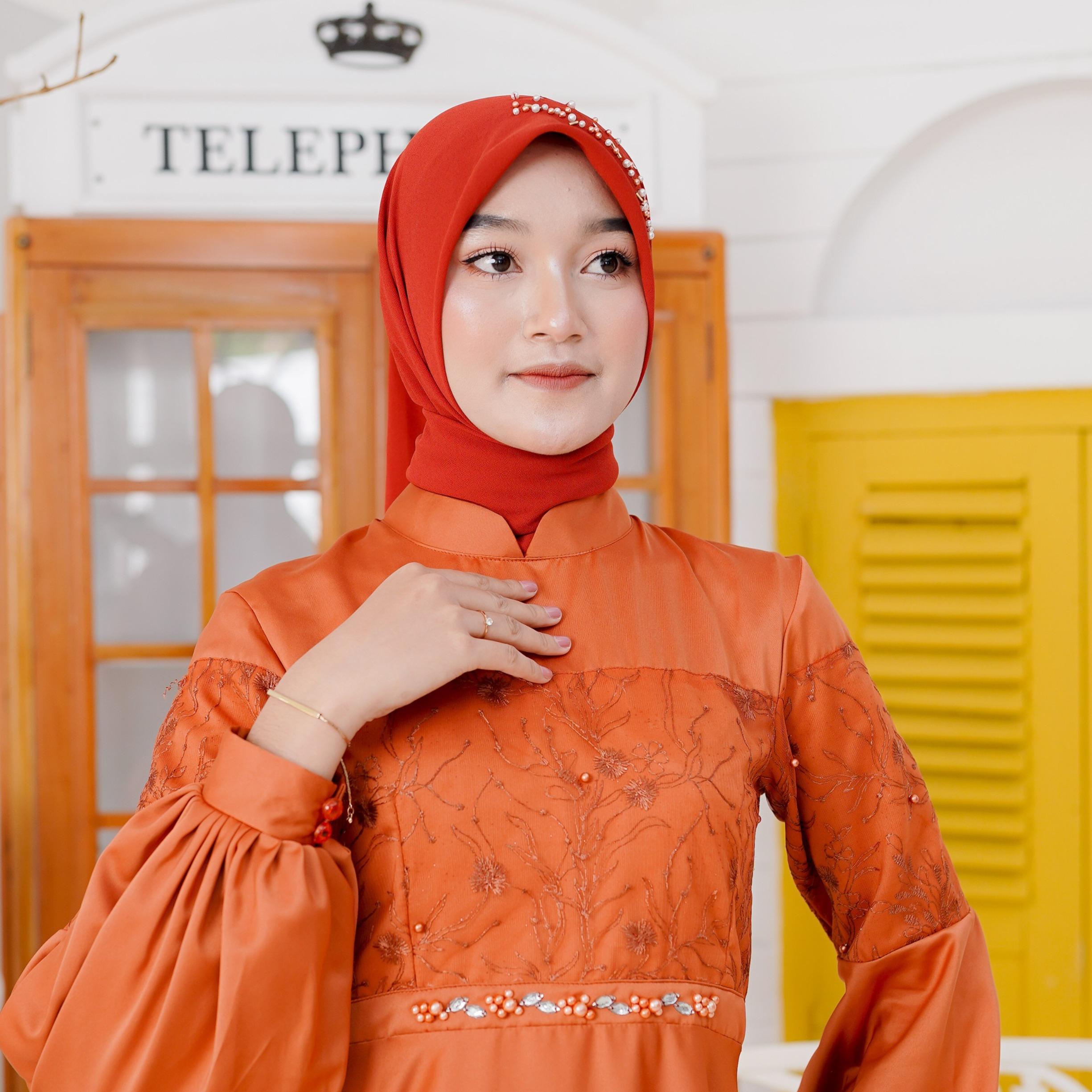 HIJAB Payet Ameena By dwiwarna / JILBAB PAYET Empat Segi Square Muslim
