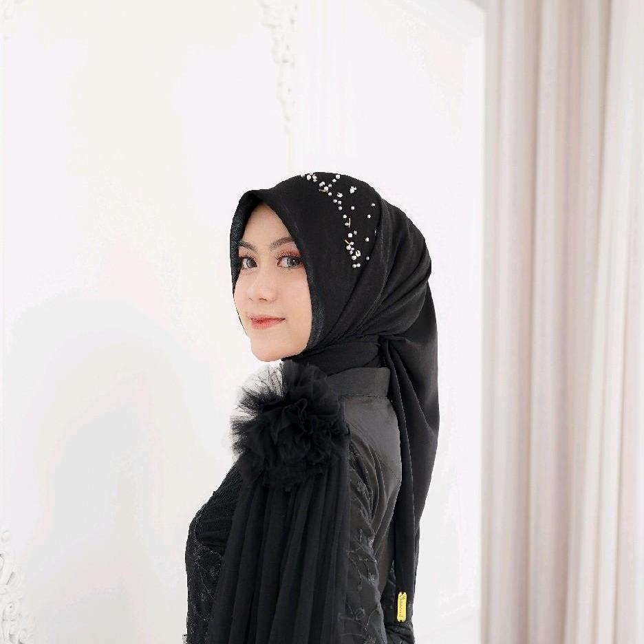 HIJAB Payet Ameena By dwiwarna / JILBAB PAYET Empat Segi Square Muslim