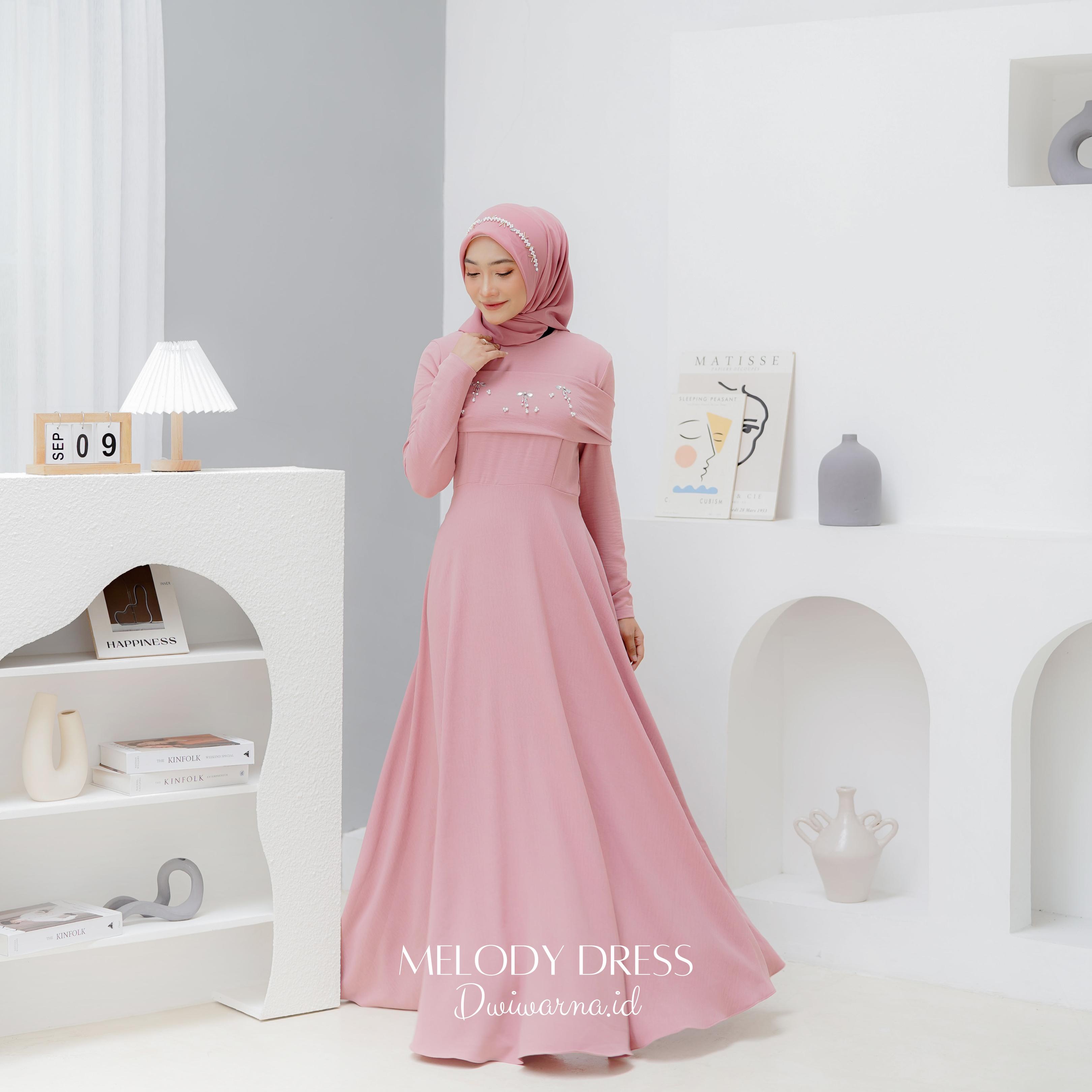 Melody Dress By @dwiwarna.id